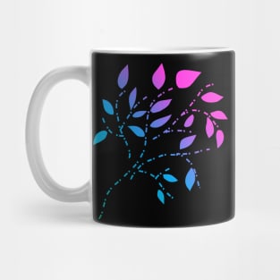 Fantasy flower vector Mug